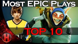 TOP 10 | MOST EPIC PLAYS in Dota 2 History. #10