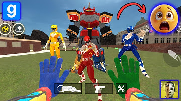 POWER RANGERS GRATIS OP ANDROID NEXTBOTS IN PLAYGROUND MOD NIEUWE UPDATE GMOD SANBDOX