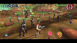 Bo-Katan (Mand’alore) BKM team on Felucia - SWGOH Rise of the Empire ROTE Territory Battles TB