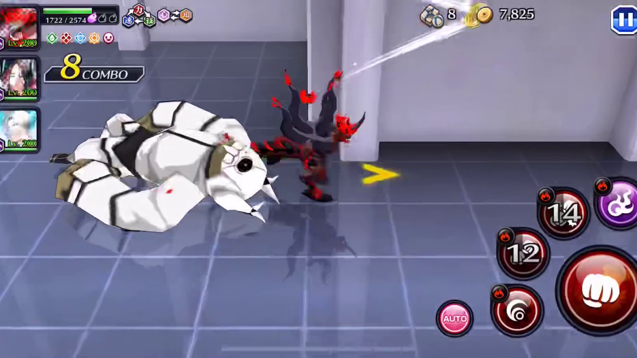 Bleach Brave Souls..CFYOW Yammy Autoing Inheritance All The Way