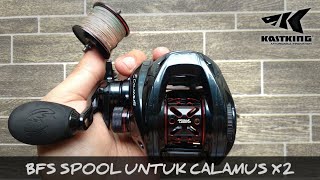 Cara pemasangan BFS Spool Calamus X2