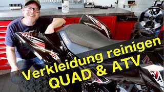 Verkleidung reinigen und pflegen / Quad ATV / ToxiQtime