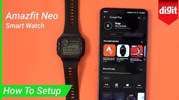 How to setup the Amazfit Neo Smart Watch