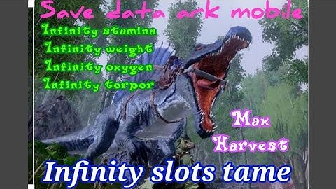 save data max Harvest & inf.stamina weight torpor all normal. by oliver