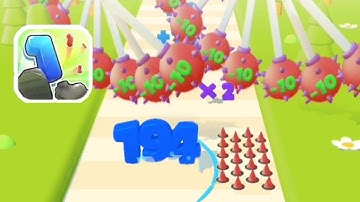 Number Run 3D||Gameplay (iOS & Android) Walkthrough part 8