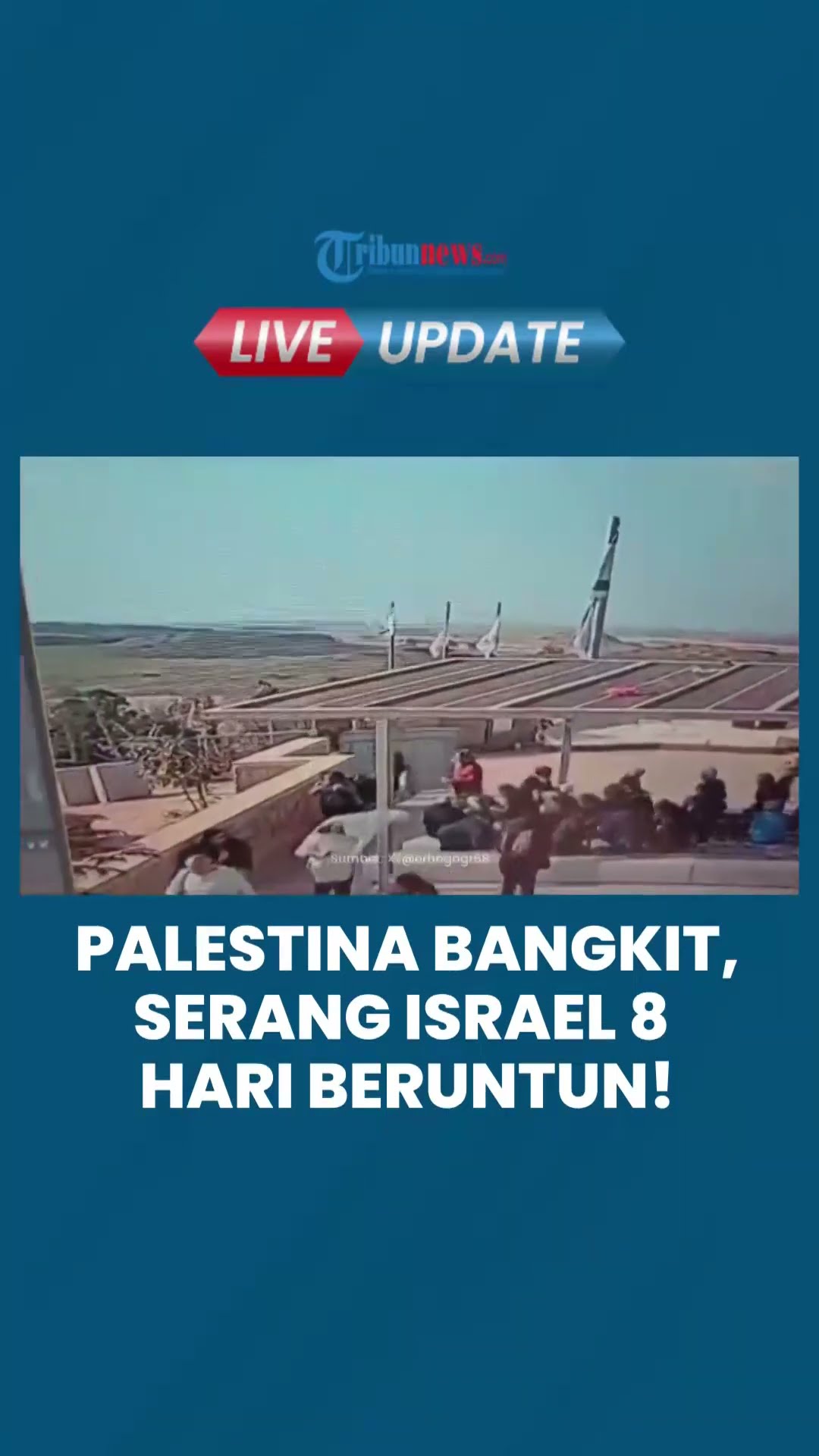 Bangun dari Tidurnya! 8 Hari Serangan Beruntun Dikirim Hamas ke Israel, Sirene Meraung di Selatan