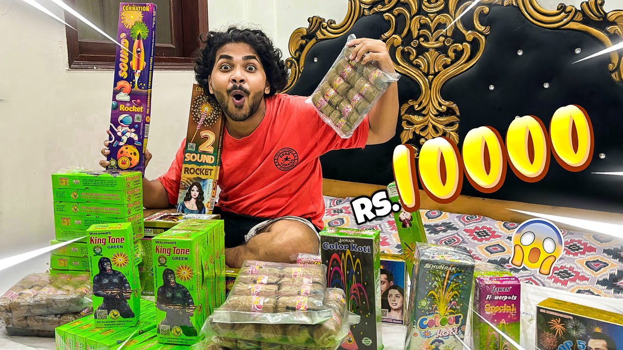 Diwali stash worth Rs.10000 ! 😱🤑
