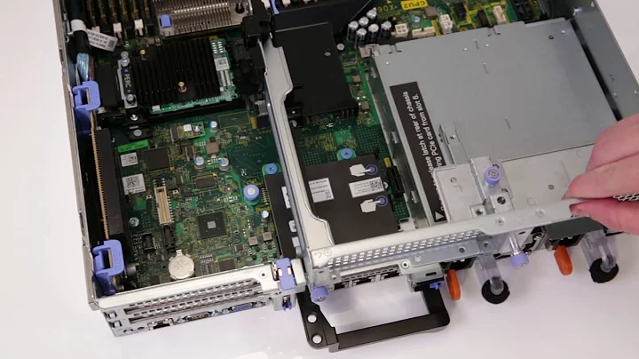 Dell EMC PowerEdge R740  Remove Install Network Daughter Card