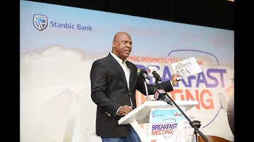 Graphic/Stanbic Breakfast Meeting: "We can define our own affairs." — Ato Afful, MD of Graphic.
