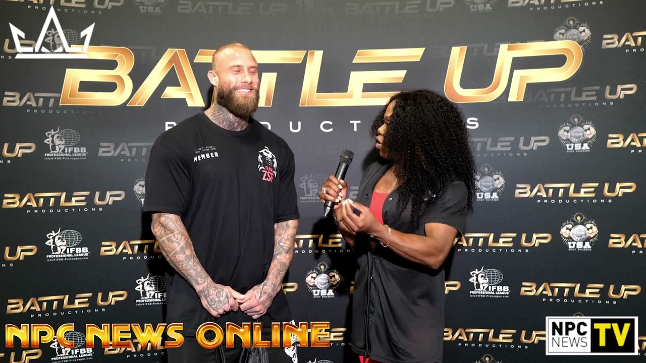 2024 IFBB Texas Pro Zac Smith Interview with Sheilahe Brown