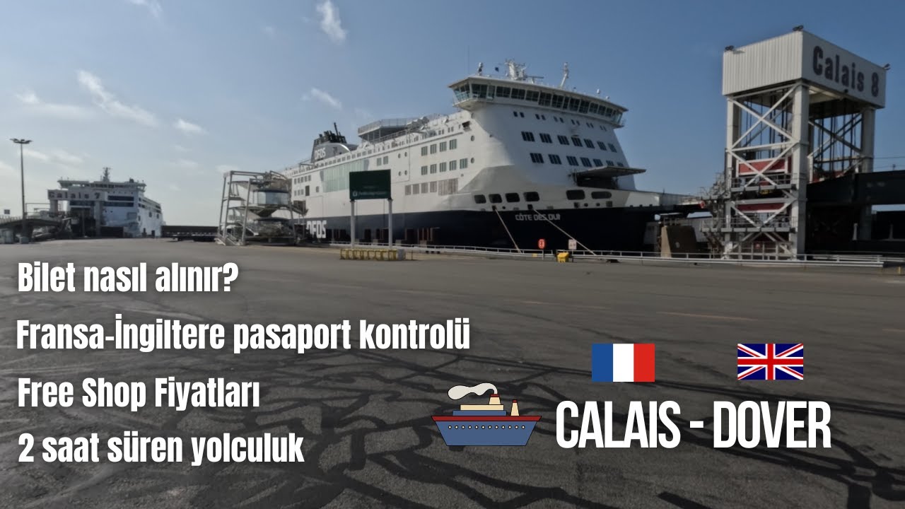 TIRLA FRANSA-İNGİLTERE GEMİSİNDE YOLCULUK