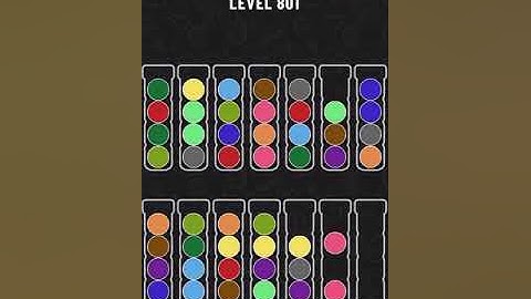 【Ball Sort Puzzle】Level.801