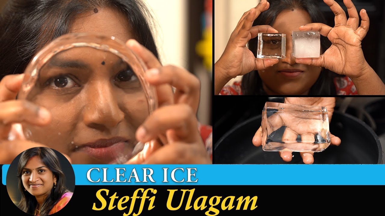 Clear Ice Vlog in Tamil | Crystal Clear Ice Experiment | How to make Clear Ice at home in Tamil