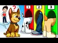 Who will be chases choice  very funny life story  paw patrol ultimate rescue  rainbow friends