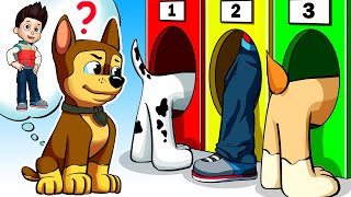 Who Will Be Chase's Choice??? - Very Funny Life Story - Paw Patrol Ultimate Rescue | Rainbow Friends