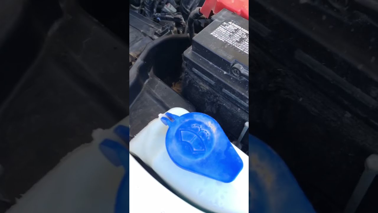 How To Fix A Clogged Windshield Washer Fluid Jet 
