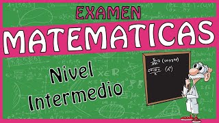 ☑️​ PRUEBA de MATEMATICAS🤯🧠​​🎓 #07   | 40 PREGUNTAS | Nivel Intermedio |