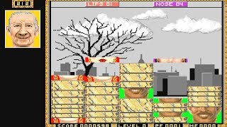 Faces ...Tris 3 (Dos game 1990) screenshot 1