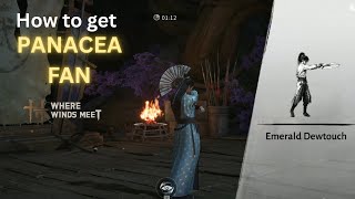 How to Unlock Panacea Fan Sanctum Walkthrough Martial Arts Skill Theft Guide Where Winds Meet