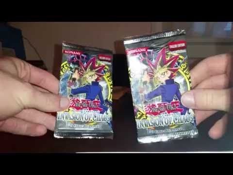 yugioh!-*1st-edition*-invasion-of-chaos-2x-booster-pack-from-box-opening!-ioc!