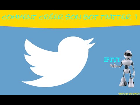 [Tutoriel - FR] Créer son robot twitter - IFTT et Cheap Bots, Done Quick!