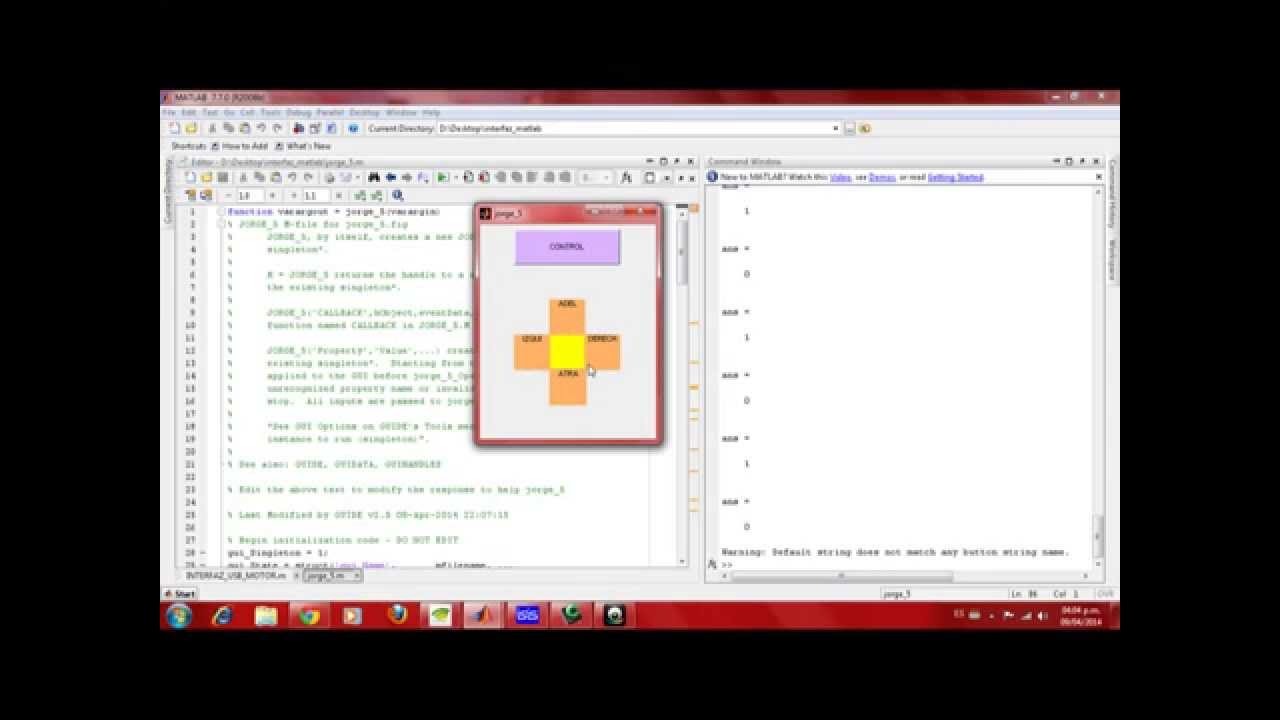 PUERTO USB CON MATLAB PROTEUS Y CCS YouTube