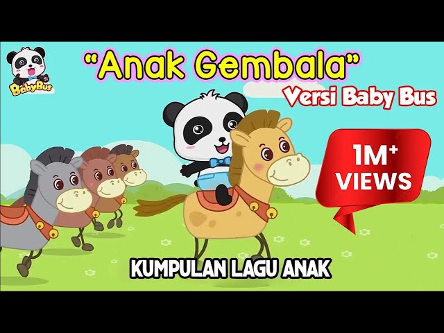 Anak gembala lagu anak terpopuler ❤ Kartun BabyBus ♫ Aku adalah anak gembala ❤ class=