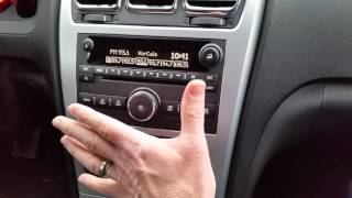 Radio switches to aux from fm