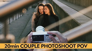 Real Couple Photoshoot - Wedding Photographer POV (No Commentary)