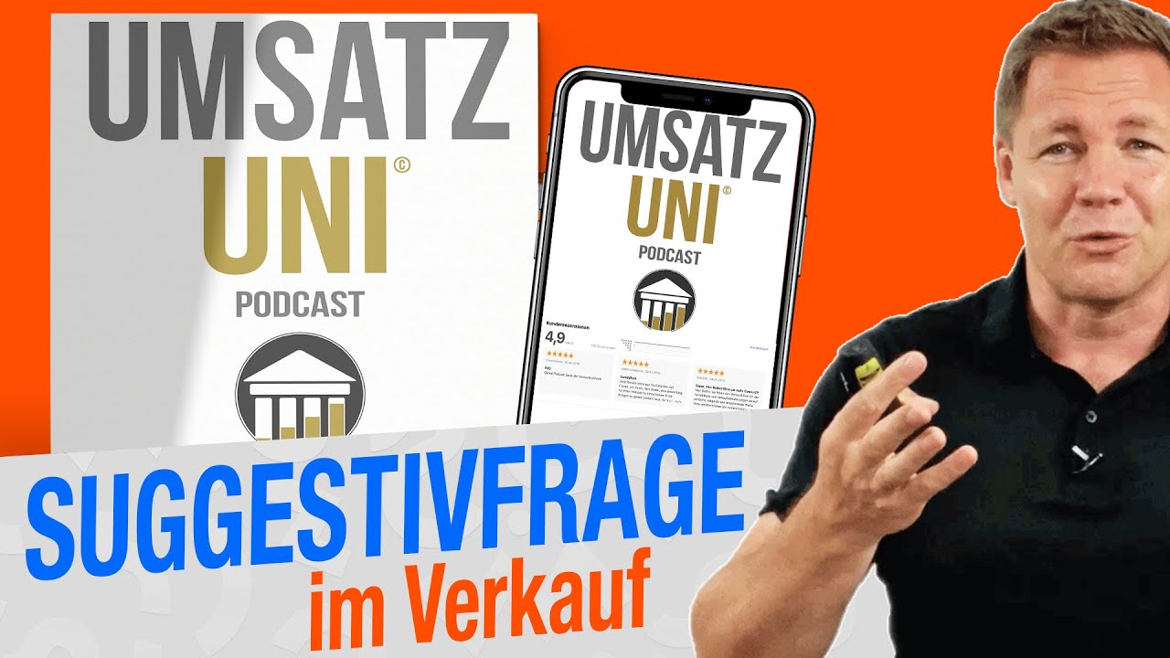 Update Top 3 Suggestivfragen im Verkauf