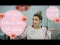 My AMAZING Labor & Delivery Story!!! ALL NATURAL| Baby girl name reveal| Tres Chic Mama