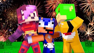 Minecraft Sega Fun House  Baby Sonic Stops Bowser Jr's New Year's Kiss! [47]