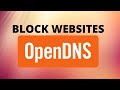 Blocking websites in your home router using opendns