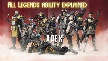 Apex Legends Mobile - All Legends Abilities Explained | Apex mobile Characters Abilities in Hindi