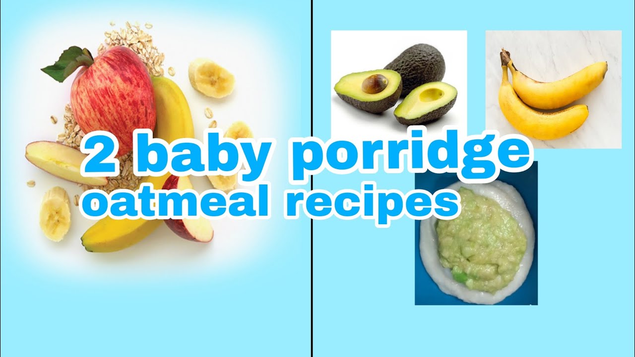 Easy Baby Oats Recipes l Oats Recipes for 6+/8+ months babies l Oats