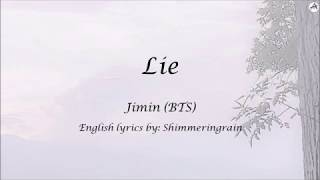 Lie - English KARAOKE - Jimin (BTS)