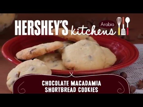 Melt-In-Your-Mouth Chocolate Macadamia Shortbread Cookies Recipe