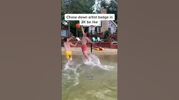 Chase down artist badge in NBA 2K be like 🔒 #basketball #shorts #2k23