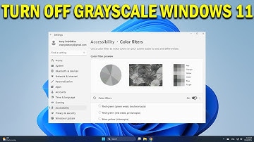 How To Turn Off Grayscale On Windows 11  - Quick Fix