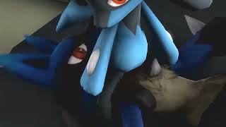 [MMD] Riolu and Lucario Fart on Each Other (Stinky Charizard)