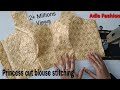 40"Size Princess cut blouse stitching|simple method of princess cut blouse stitching/Adis Fashion