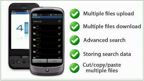 4shared Mobile for Android - new features overview