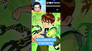 NOVIDADES DE FORTNITE E VAZAMENTOS (BEN 10)
