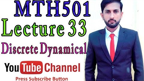 MTH501|Linear Algebra| Lecture 33