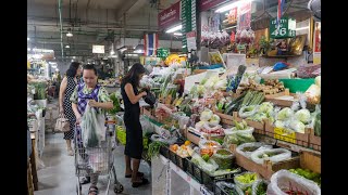 [4K] Walk inside the best local market on Chulalongkorn Soi 34 at Samyan Market