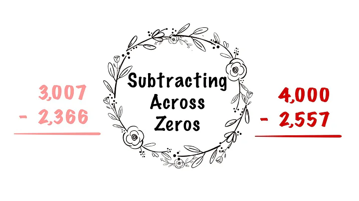 Subtracting Across Zeros
