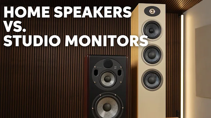 Hi-fi Speakers vs. Studio Monitors | What Is the Difference?