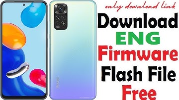 Redmi Note 11 NFC (Spesn) ENG / Engineering ROM