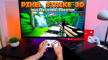 PIXEL STRIKE 3D | XBOX ONE FAT POV Gameplay Test  | 32" 240Hz Gaming Monitor