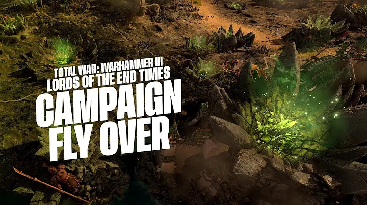 Total War: WARHAMMER III - Lords of the End Times: Nagash - Campaign Fly Over Traducido